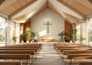 church exterior architectural design 3d visualization and rendering
